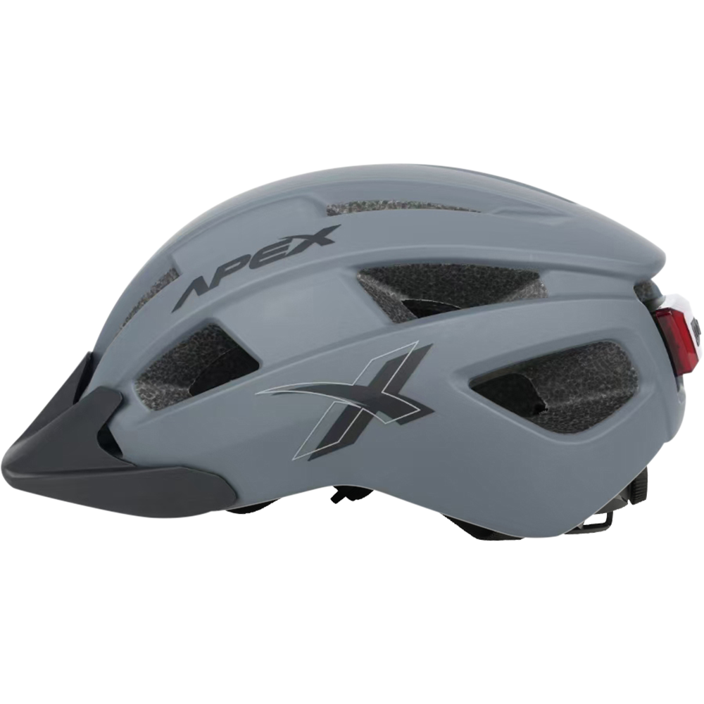 Apex Parts Atom Adult Helmet | Category: Clothing & Protection | SKU: FSK-D09-5054-GY | Barcode: 