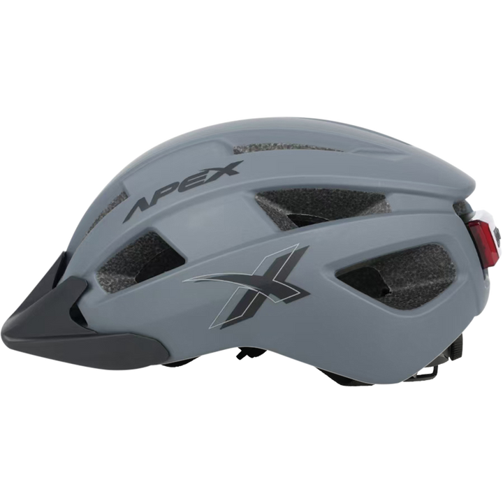 Apex Parts Atom Adult Helmet | Category: Clothing & Protection | SKU: FSK-D09-5054-GY | Barcode: 