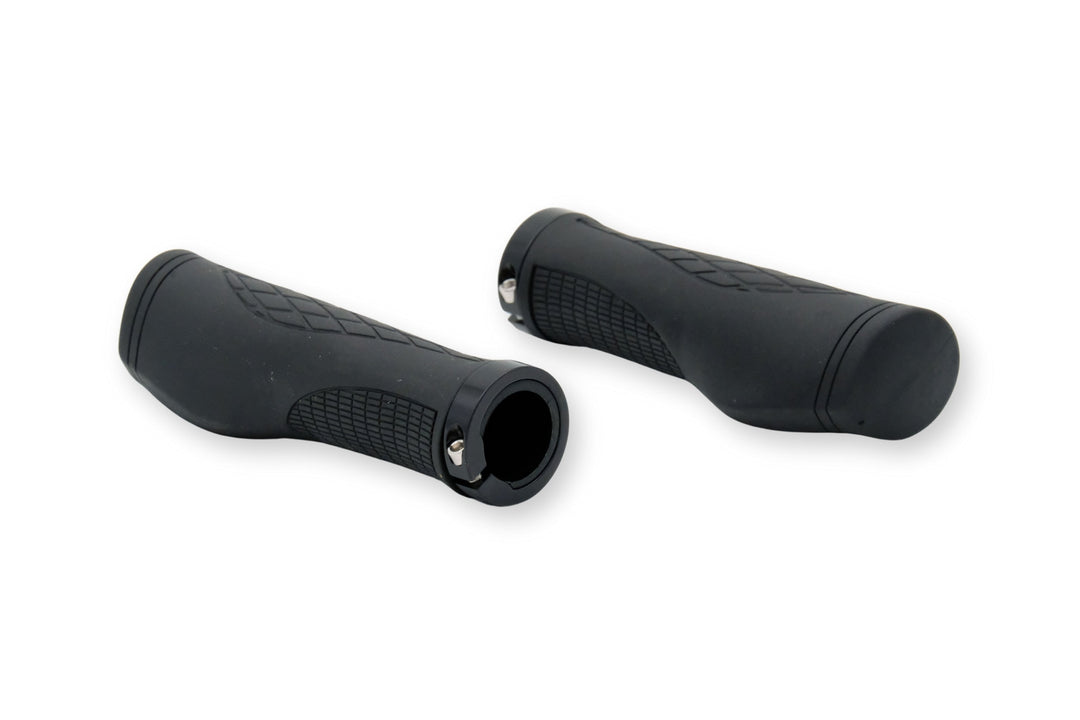 Apex Parts Grip MTB Lock on Ergo Black | Category: Parts & Accessories | SKU: HB-G317A | Barcode: 687398778928